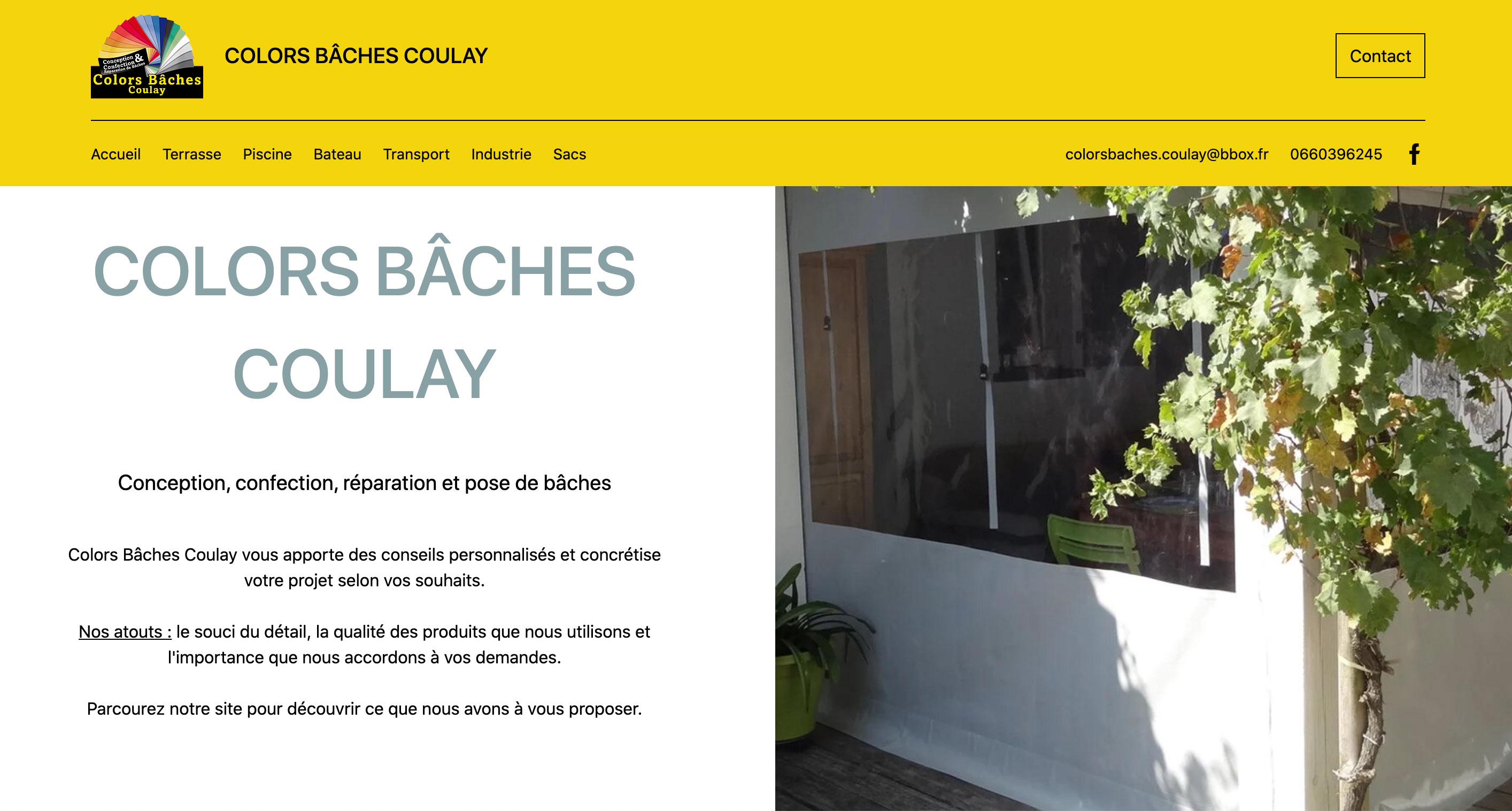 Projet site BACHES COULAY